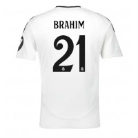 Camiseta Real Madrid Brahim Diaz #21 Primera Equipación Replica 2024-25 mangas cortas